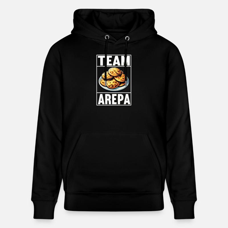 Arepas vénézuélienne - Sweat à capuche bio CRUISER Stanley/Stella Unisexe - noir