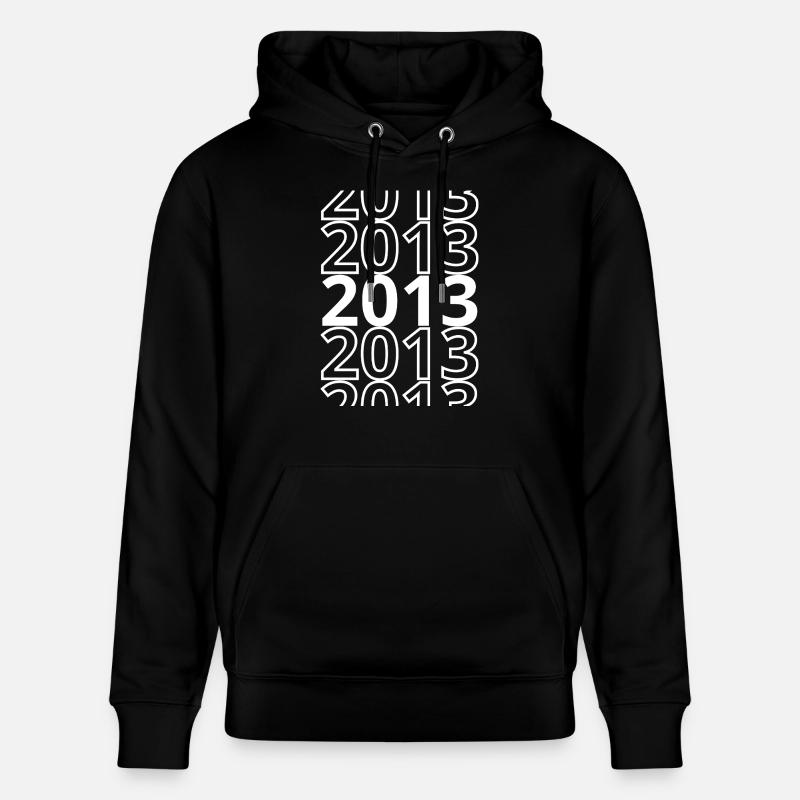 2013 2013 2013 - Stanley/Stella Unisex Bio-Hoodie CRUISER  - Schwarz