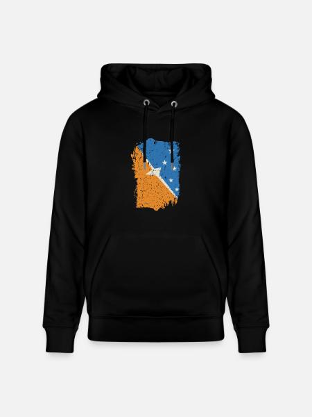 Feuerland - Stanley/Stella Unisex Bio-Hoodie CRUISER - Schwarz