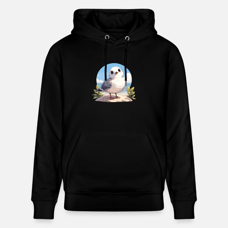 Mouettes Mouette - Sweat à capuche bio CRUISER Stanley/Stella Unisexe - noir