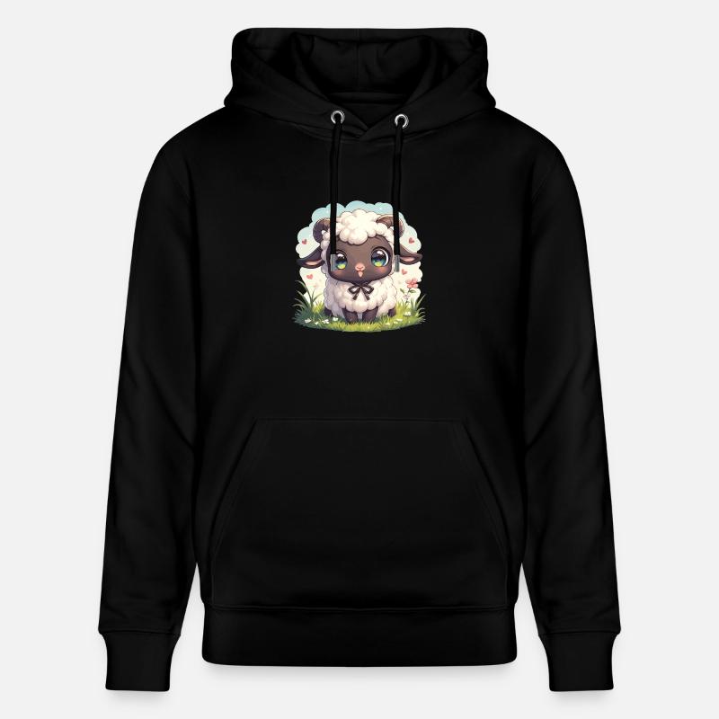 Mouton Mouton - Sweat à capuche bio CRUISER Stanley/Stella Unisexe - noir