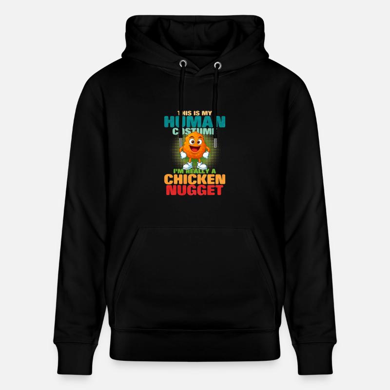Nugget de poulet - Sweat à capuche bio CRUISER Stanley/Stella Unisexe - noir