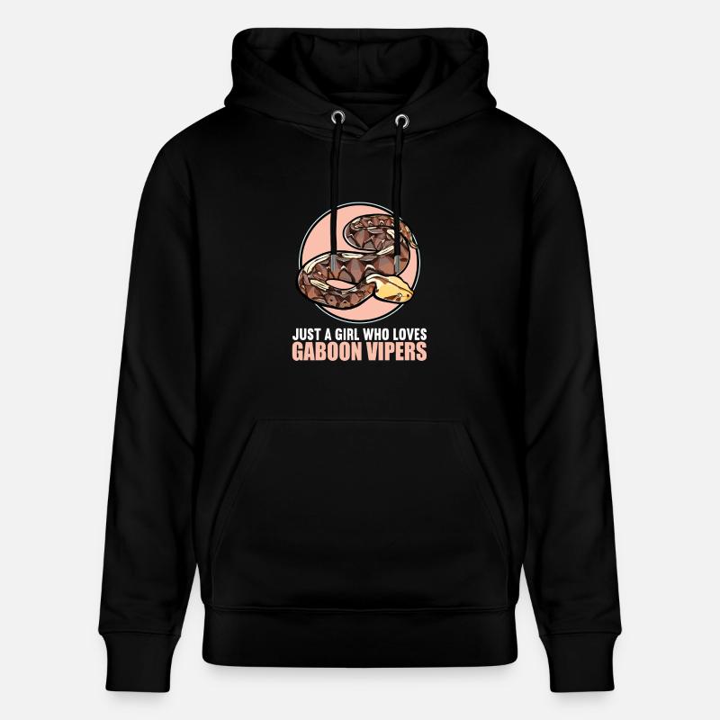 Gabon Vipers Gabon Vipers - Sweat à capuche bio CRUISER Stanley/Stella Unisexe - noir