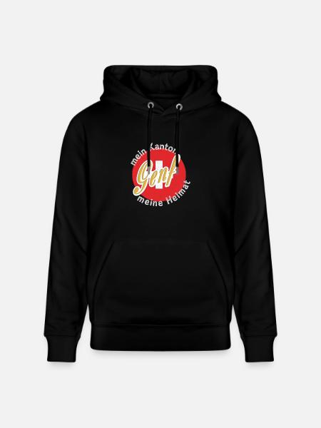 My Homeland Geneva Gift - Stanley/Stella CRUISER Unisex Organic Hoodie - black