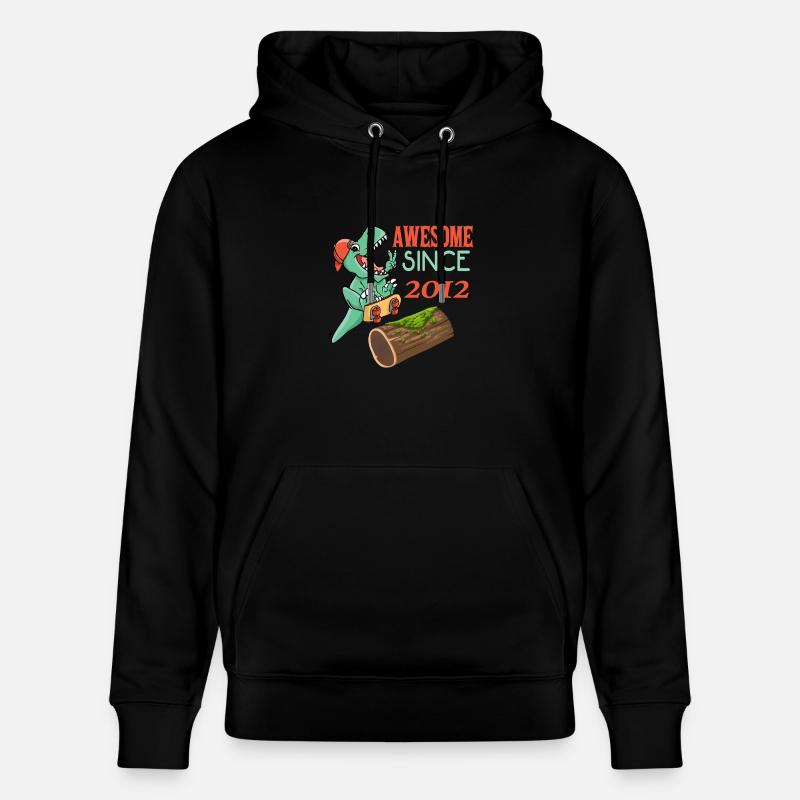 Dino Skater Anniversaire 2012 - Sweat à capuche bio CRUISER Stanley/Stella Unisexe - noir