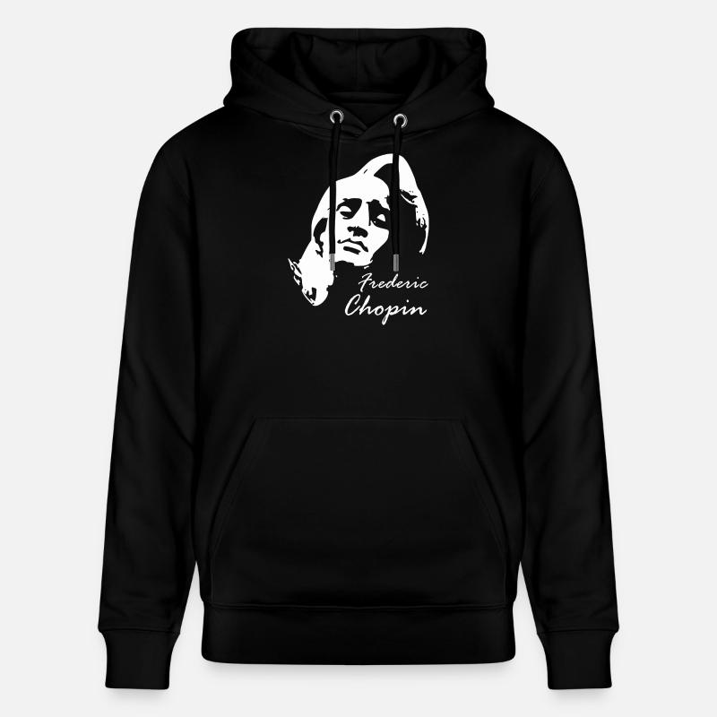 Chopin Frederic - Stanley/Stella Unisex Bio-Hoodie CRUISER  - Schwarz