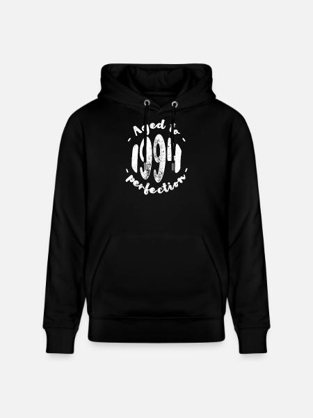 Aged to 1994 Perfection - Stanley/Stella CRUISER Unisex Organic Hoodie - black