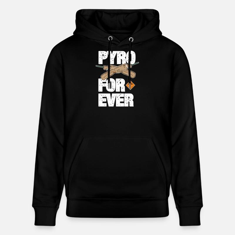 Pyro For Ever avec Trueno - Sweat à capuche bio CRUISER Stanley/Stella Unisexe - noir