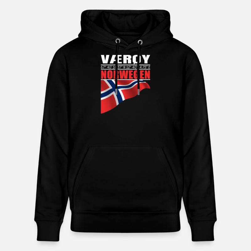 Vaeroy - Sweat à capuche bio CRUISER Stanley/Stella Unisexe - noir