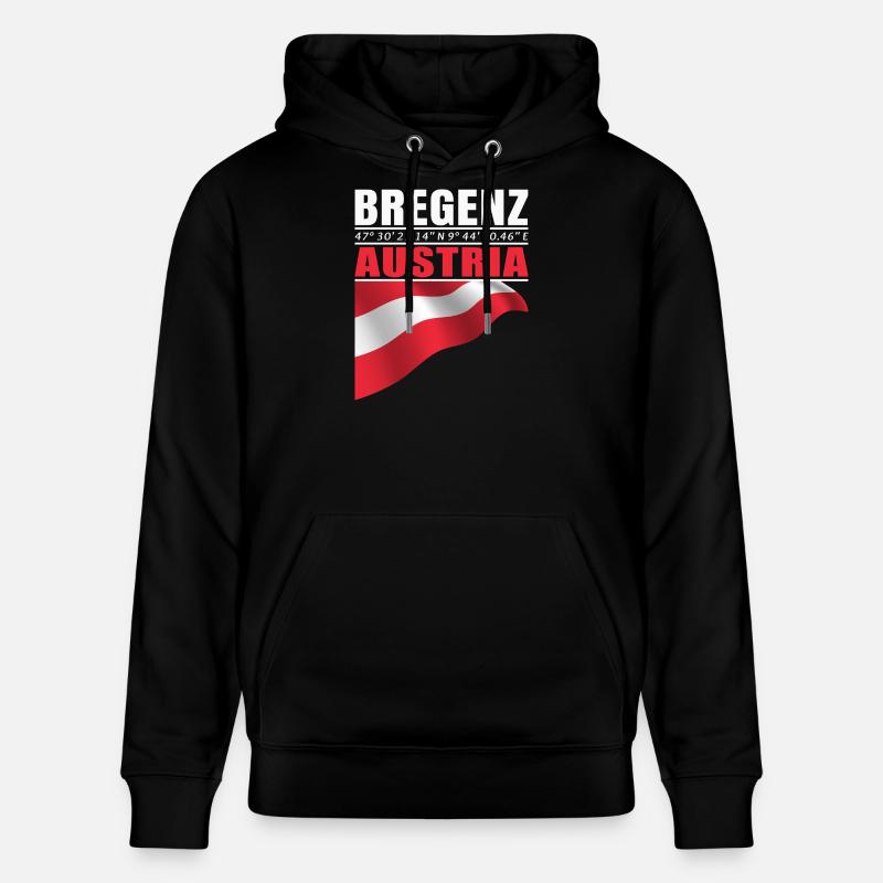 Bregenz - Stanley/Stella Unisex Bio-Hoodie CRUISER  - Schwarz