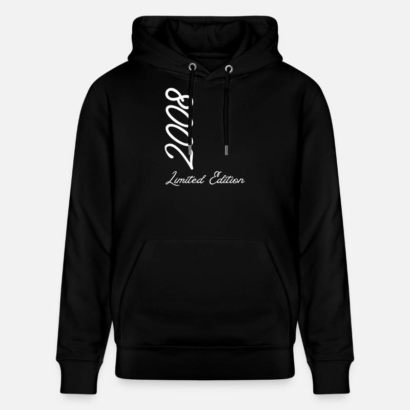 Édition limitée millénaire 2008 - Sweat à capuche bio CRUISER Stanley/Stella Unisexe - noir