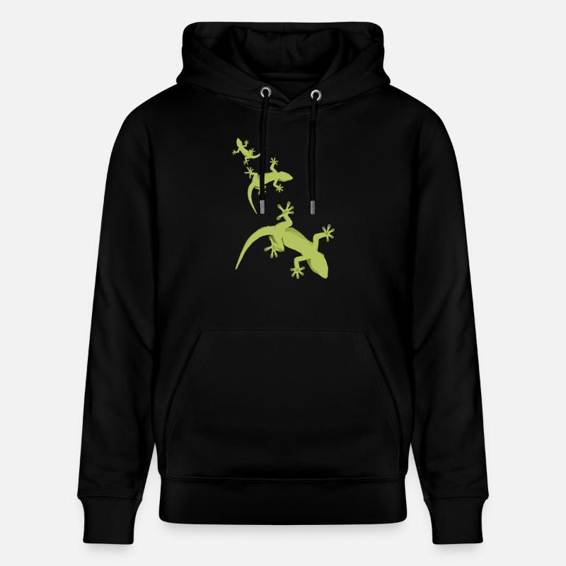 echsen - Stanley/Stella Unisex Bio-Hoodie CRUISER  - Schwarz