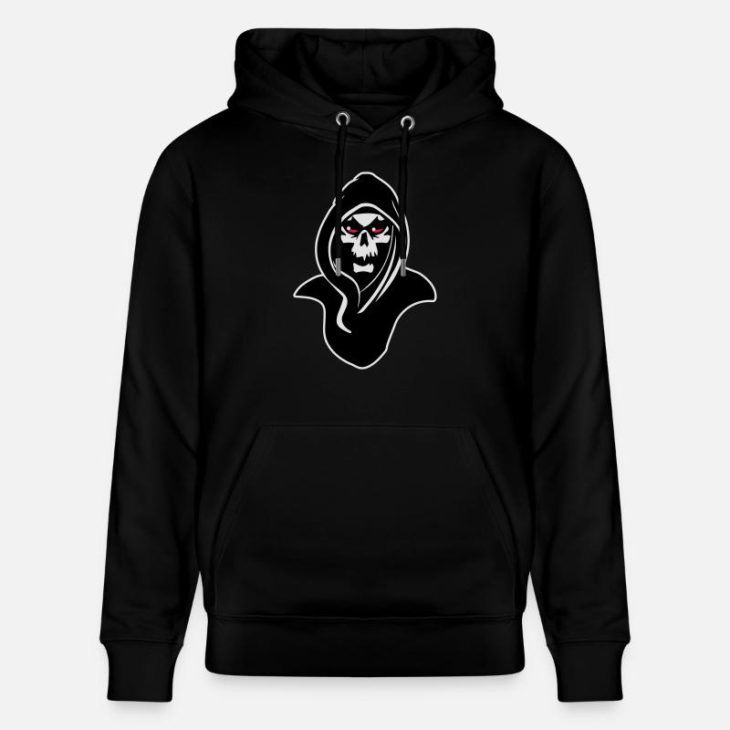mort capot - Sweat à capuche bio CRUISER Stanley/Stella Unisexe - noir