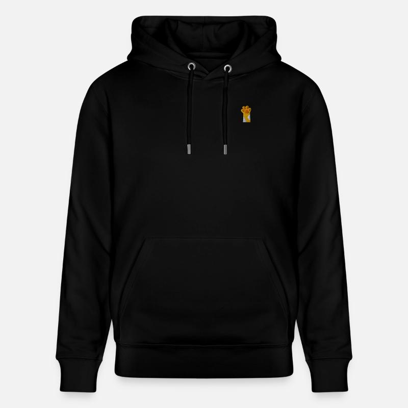 Patte de chat - Sweat à capuche bio CRUISER Stanley/Stella Unisexe - noir