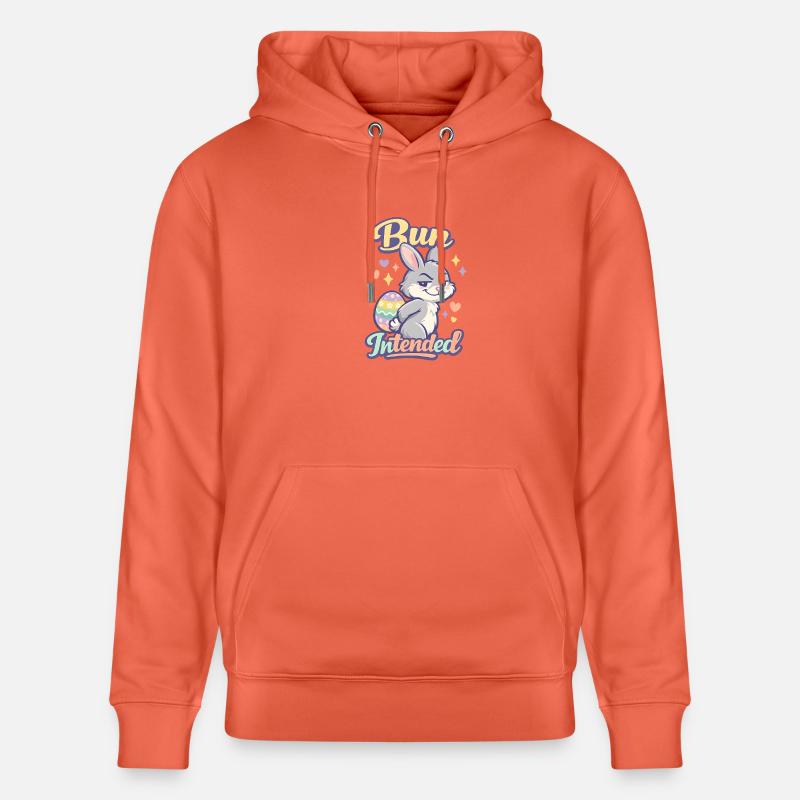 Lapin de Pâques prévu - Sweat à capuche bio CRUISER Stanley/Stella Unisexe - rouge clair