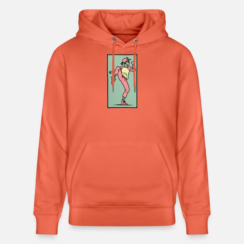 Danseuse #12 - Sweat à capuche bio CRUISER Stanley/Stella Unisexe - rouge clair