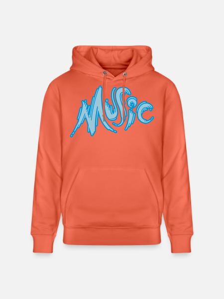 Music - Stanley/Stella Unisex Bio-Hoodie CRUISER - Hellrot