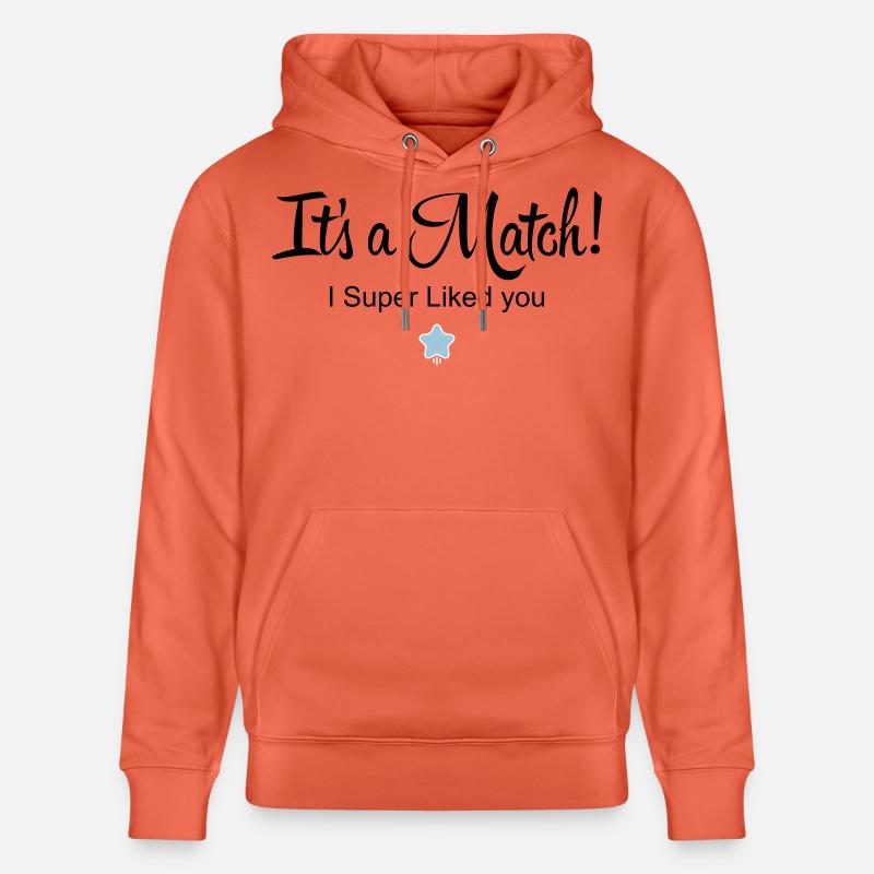 It's a Match! - Sweat à capuche bio CRUISER Stanley/Stella Unisexe - rouge clair