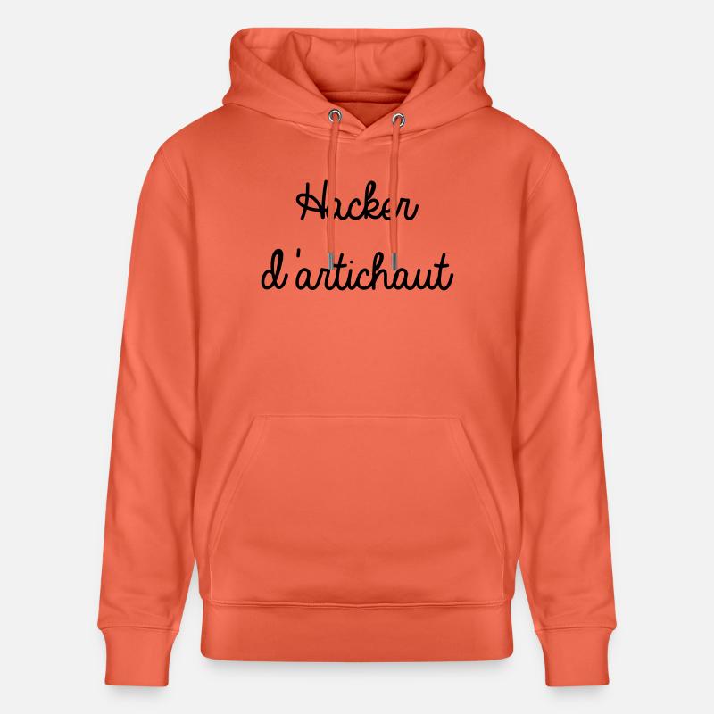 hacker d'artichaut - Sweat à capuche bio CRUISER Stanley/Stella Unisexe - rouge clair