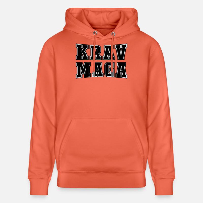 Krav - Sweat à capuche bio CRUISER Stanley/Stella Unisexe - rouge clair