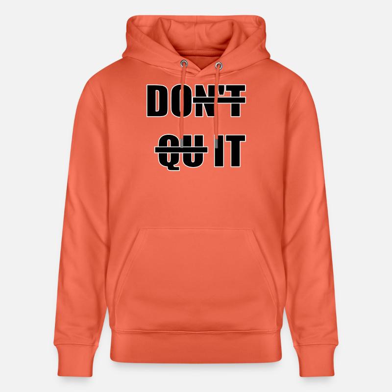 DO IT - Sweat à capuche bio CRUISER Stanley/Stella Unisexe - rouge clair