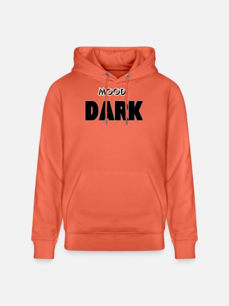 Mood: Dark - Stanley/Stella CRUISER Unisex Organic Hoodie - light red