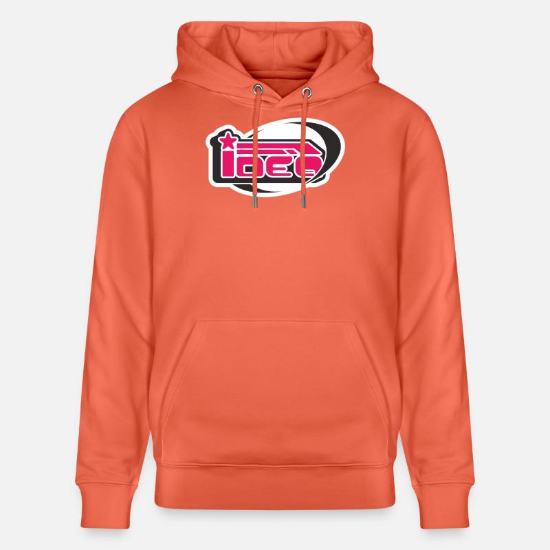L’idée de l’an 2000 - Sweat à capuche bio CRUISER Stanley/Stella Unisexe - rouge clair