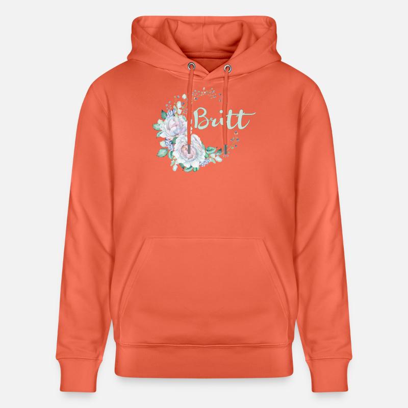 Pour Britt - Sweat à capuche bio CRUISER Stanley/Stella Unisexe - rouge clair