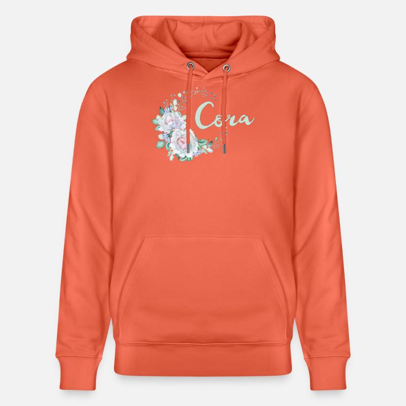 Pour Cora - Sweat à capuche bio CRUISER Stanley/Stella Unisexe - rouge clair