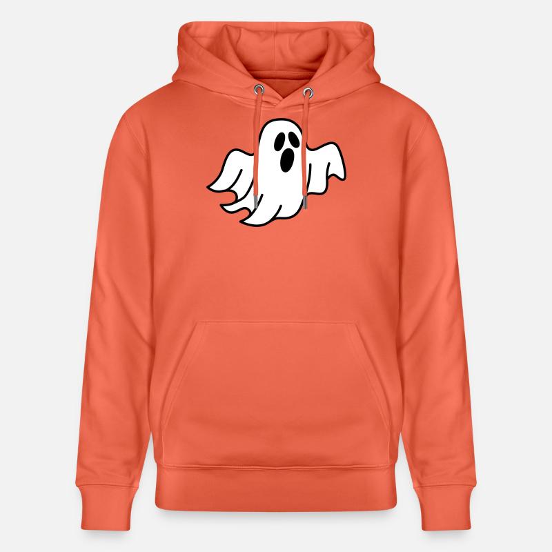 Geist oder Gespenst - Stanley/Stella Unisex Bio-Hoodie CRUISER  - Hellrot