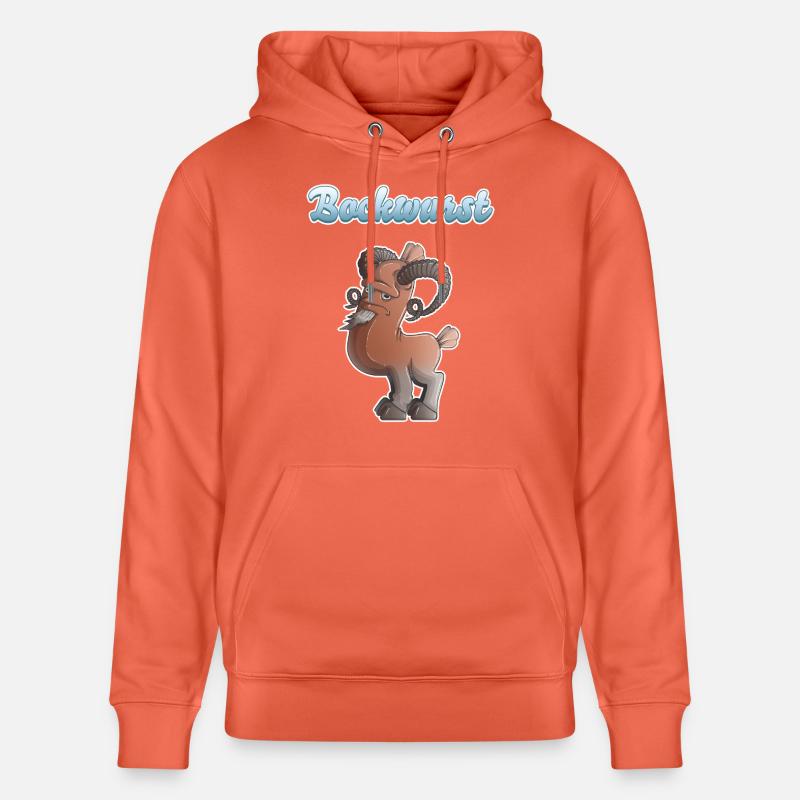 Bockwurst - Sweat à capuche bio CRUISER Stanley/Stella Unisexe - rouge clair