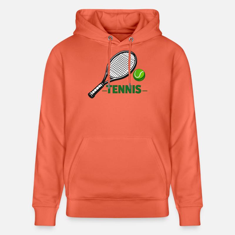 Conception de tennis - Sweat à capuche bio CRUISER Stanley/Stella Unisexe - rouge clair