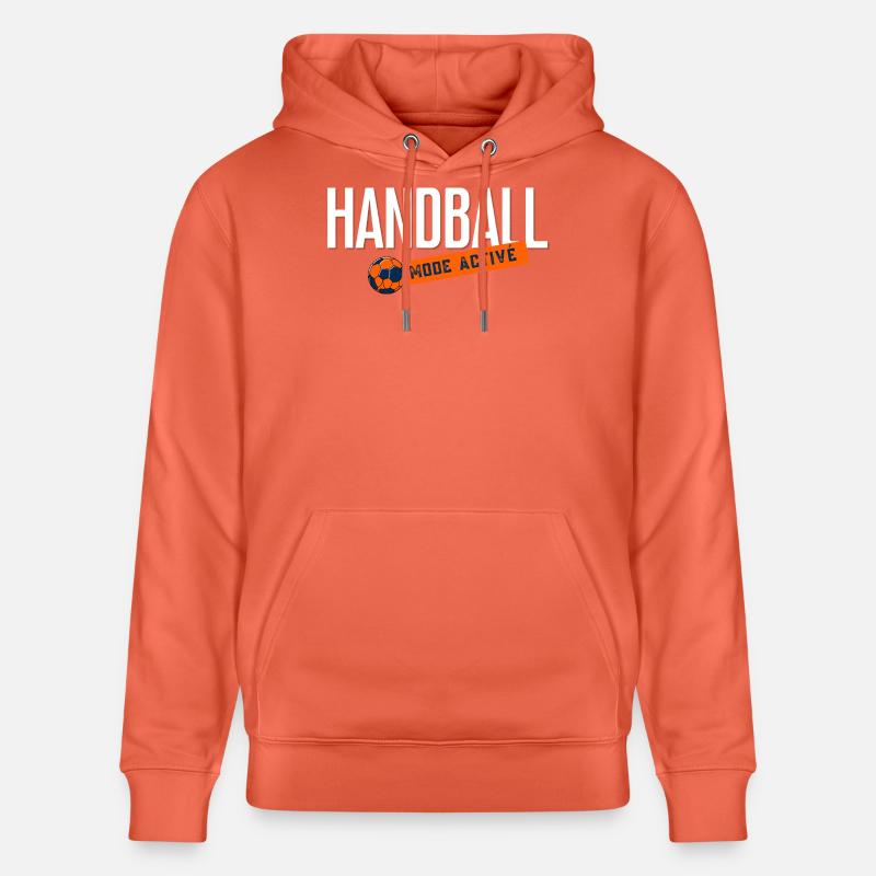 Handball Mode Actif - Sweat à capuche bio CRUISER Stanley/Stella Unisexe - rouge clair
