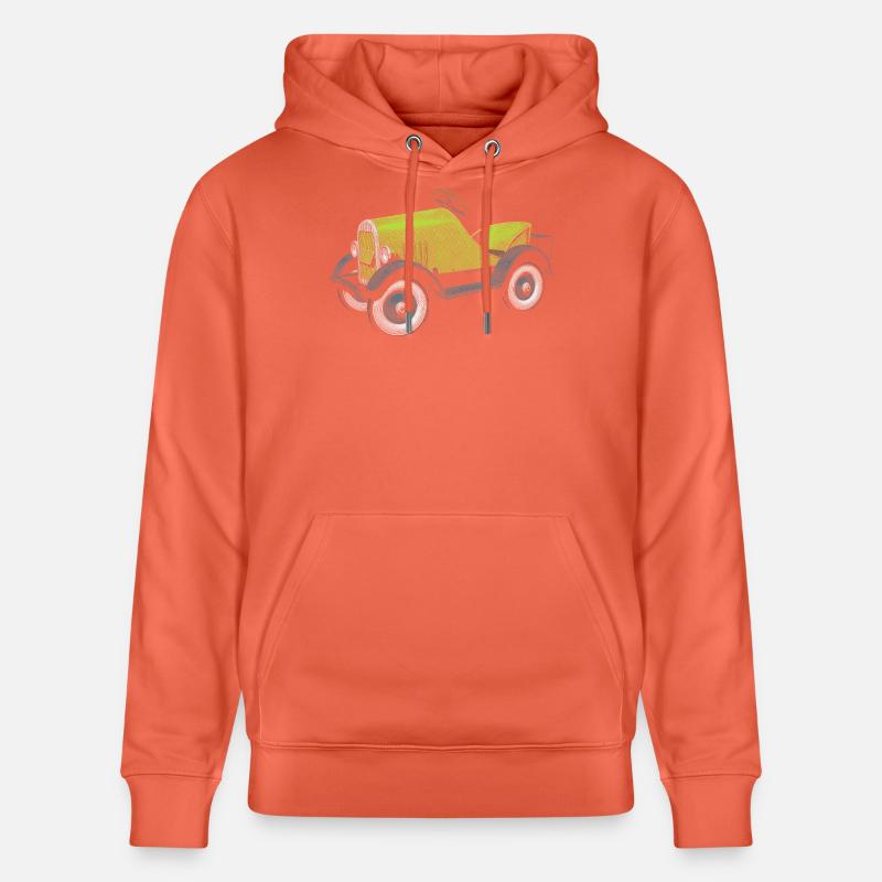 Caisse à savon - Sweat à capuche bio CRUISER Stanley/Stella Unisexe - rouge clair