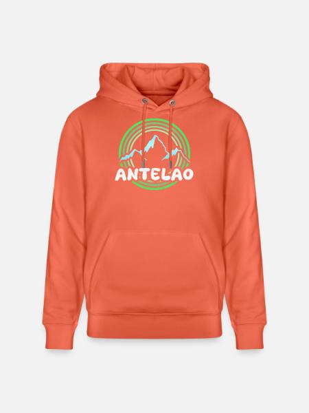 Antelao - Sweat à capuche bio CRUISER Stanley/Stella Unisexe - rouge clair