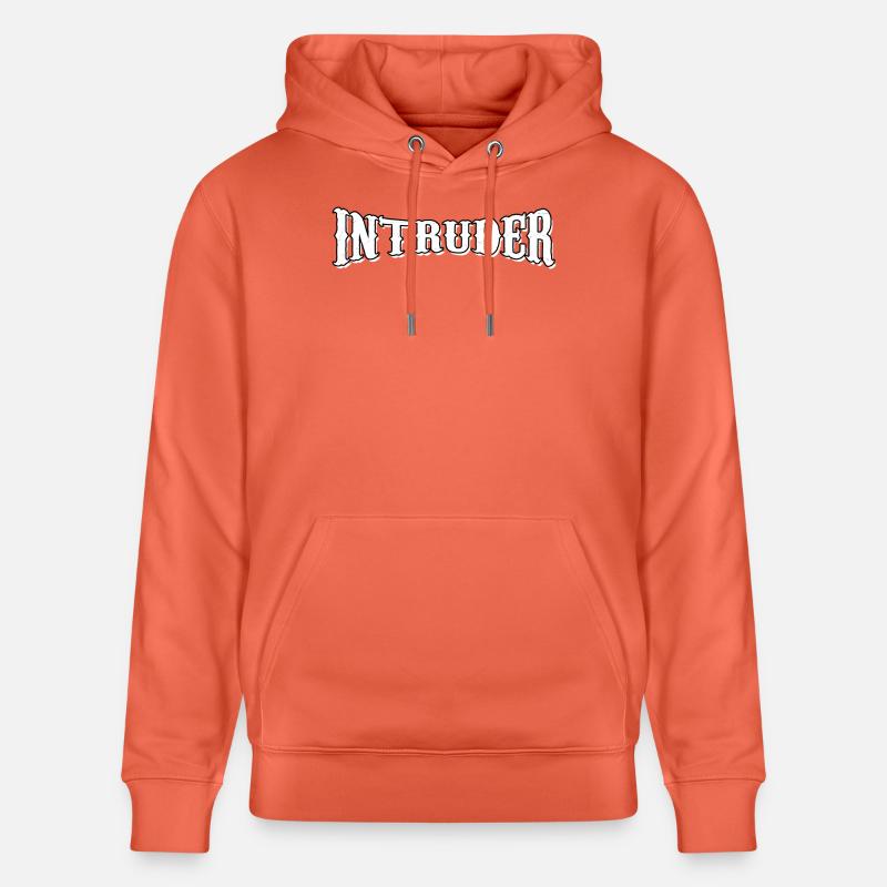 intruder hacker eindringling clan sticker computer - Stanley/Stella Unisex Bio-Hoodie CRUISER - Hellrot