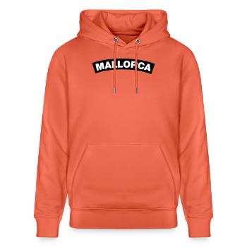 Mallorca - Stanley/Stella Unisex Bio-Hoodie CRUISER  - Hellrot - Vorne - Alina (178cm) & Michal (187cm)