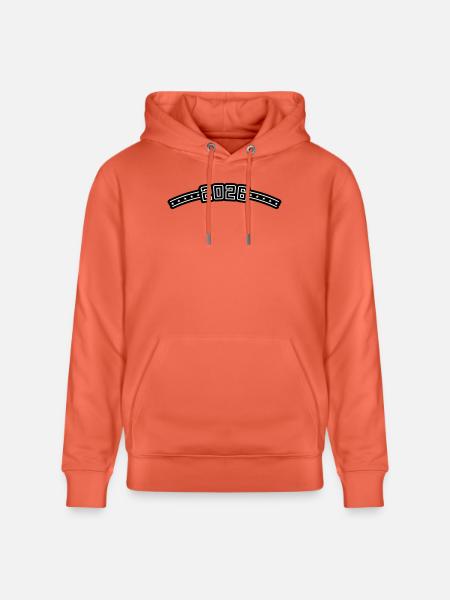 2026 Outline - Stanley/Stella CRUISER Unisex Organic Hoodie - light red