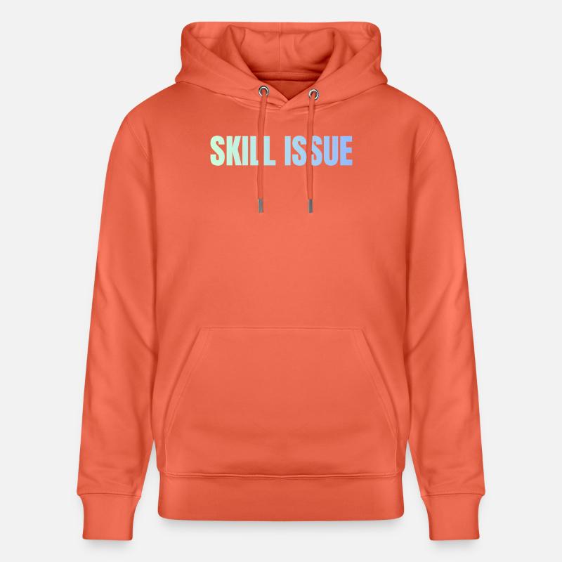 Gradient des problèmes de compétence - Sweat à capuche bio CRUISER Stanley/Stella Unisexe - rouge clair