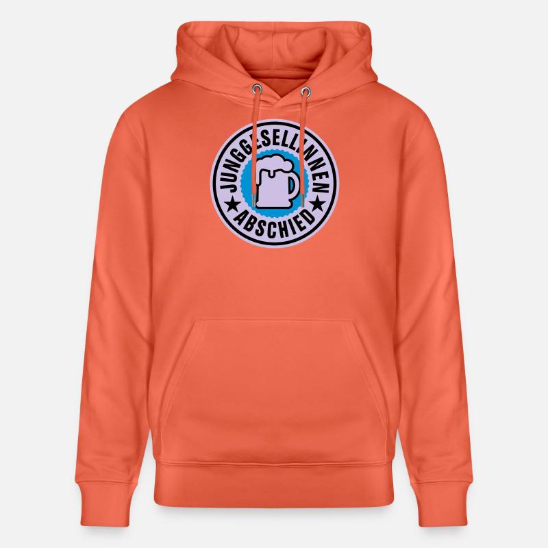 Junggesellinnen Abschied | Hochzeit | Beer | Bier - Sweat à capuche bio CRUISER Stanley/Stella Unisexe - rouge clair