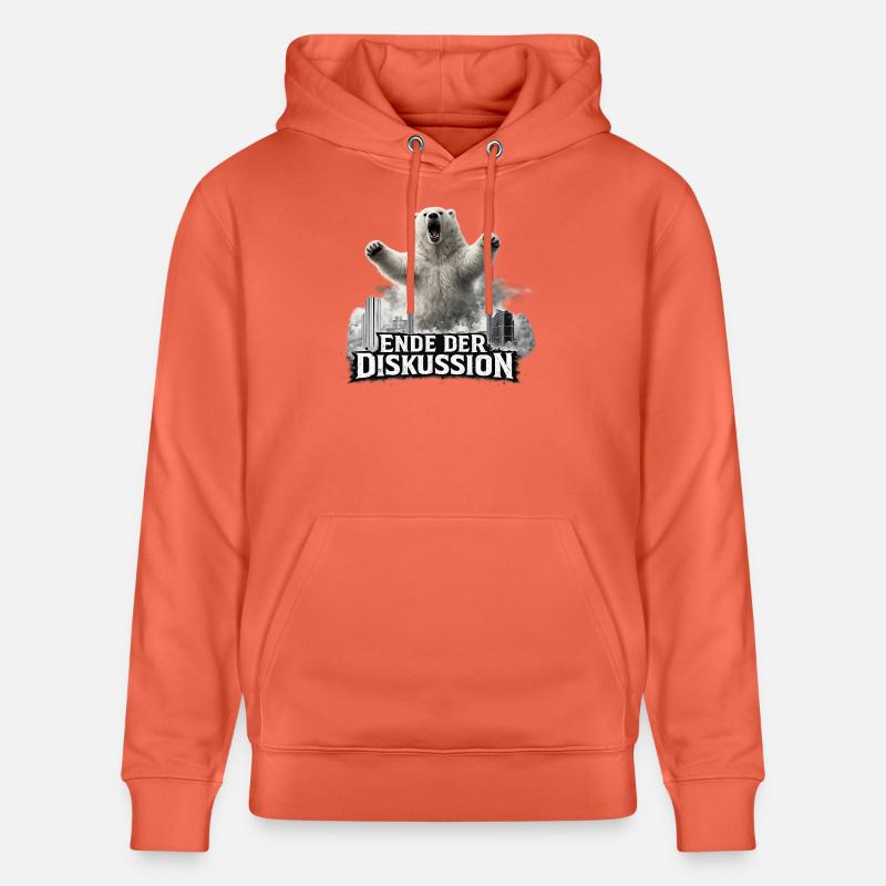 Fin de la discussion : Bear - Sweat à capuche bio CRUISER Stanley/Stella Unisexe - rouge clair