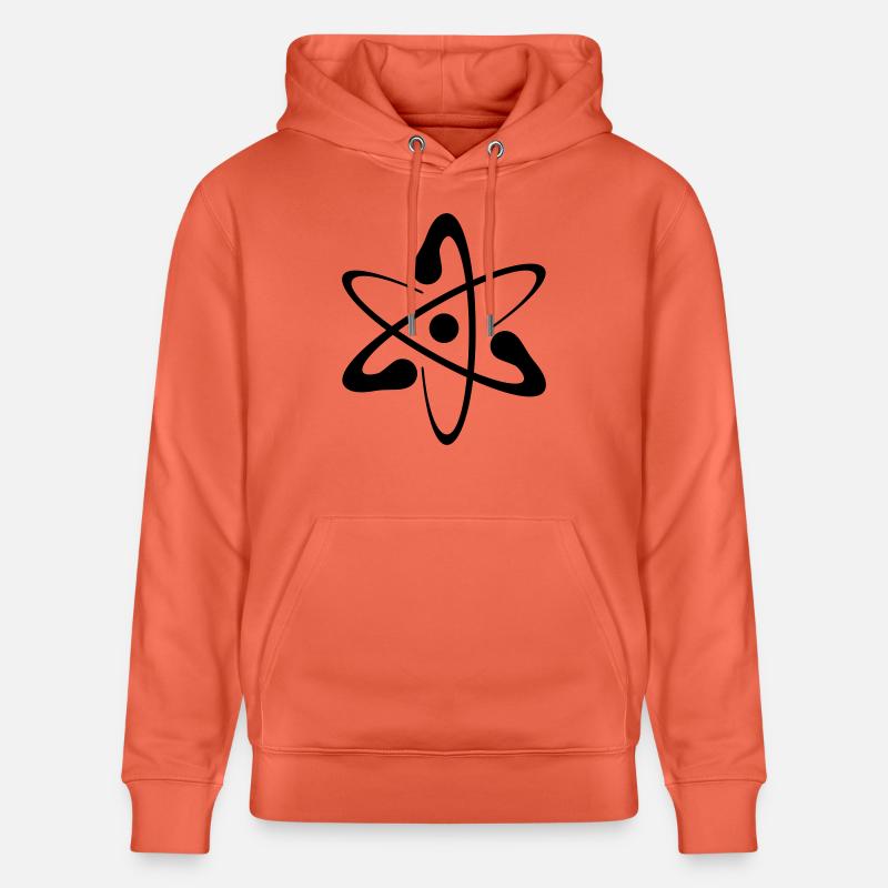 science_atom - Sweat à capuche bio CRUISER Stanley/Stella Unisexe - rouge clair