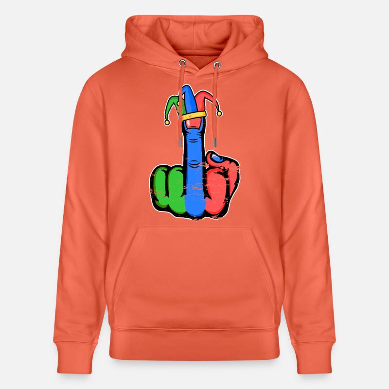 Majeur Stingerfinger Carnaval - Sweat à capuche bio CRUISER Stanley/Stella Unisexe - rouge clair