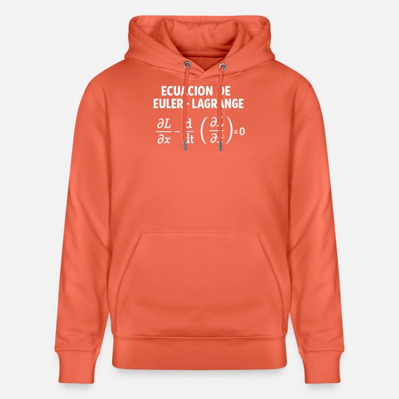 EC-EULER-LAGRANGE - Sweat à capuche bio CRUISER Stanley/Stella Unisexe - rouge clair