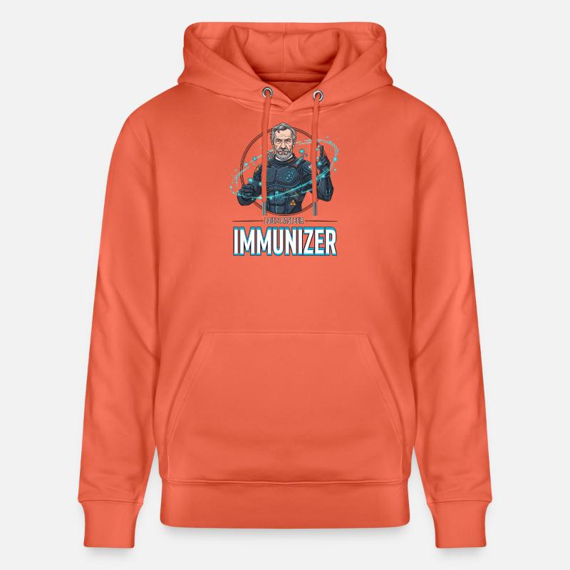 Pasteur Immunizer Armor - Sweat à capuche bio CRUISER Stanley/Stella Unisexe - rouge clair