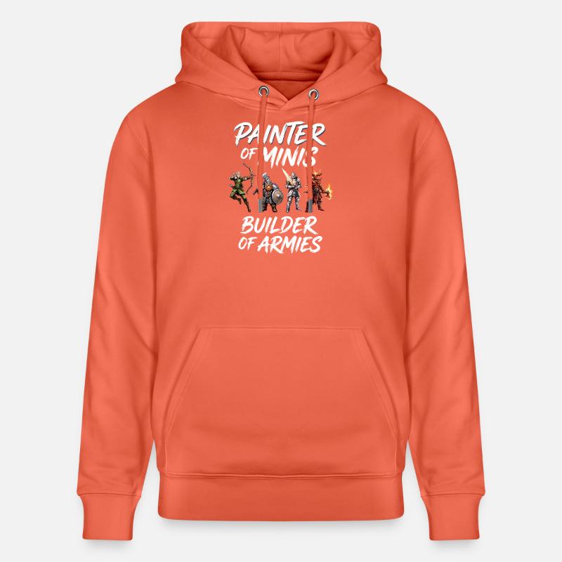 Malmaster Minis – Bâtisseurs des Armées - Sweat à capuche bio CRUISER Stanley/Stella Unisexe - rouge clair