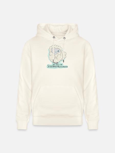 Lioba Seidenhuhn - Stanley/Stella Unisex Bio-Hoodie CRUISER  - Naturweiß 
