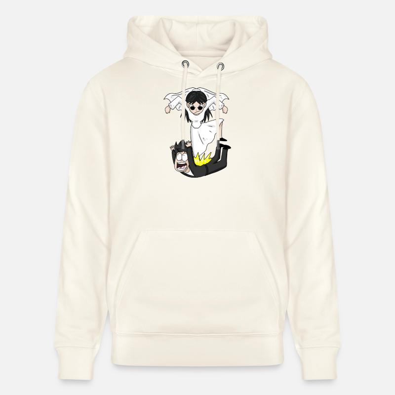Drôle de mème de mariage - Sweat à capuche bio CRUISER Stanley/Stella Unisexe - blanc nature