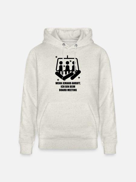 snowboard - Stanley/Stella CRUISER Unisex Organic Hoodie - heather oatmeal