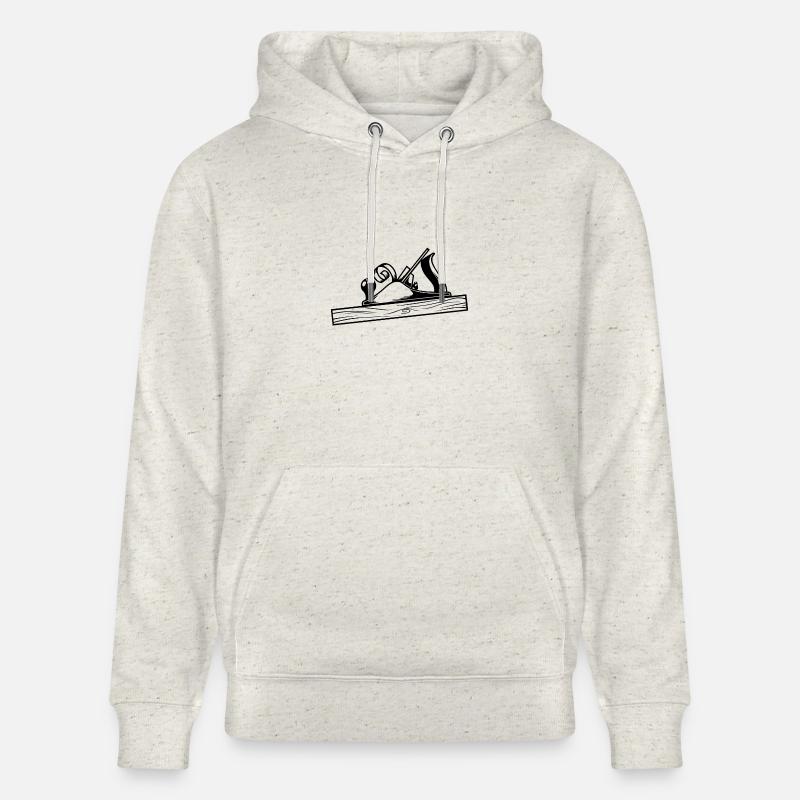 Conception de la raboteuse Schreiner - Sweat à capuche bio CRUISER Stanley/Stella Unisexe - beige chiné